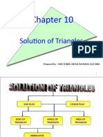 Solution of Triangles: Prepared By: SMK Tunku Abdul Rahman, Kuching