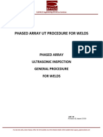 Phased Array Ut Procedure For Welds