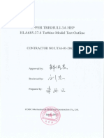 Turbine Model Test Outline PDF