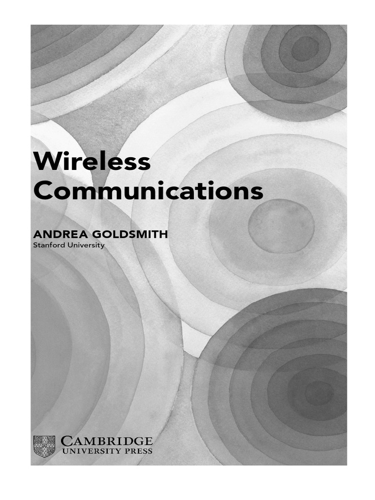 Wireless Communications: Andrea Goldsmith | PDF