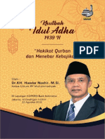 E-Book Khutbah Idul Adha 1439h - Dr. Haedar Nashir Ketum PP Muhammadiyah