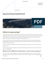 Quarrying Explained