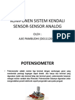 Sensor Sensor Analog