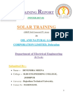 Solar Training at ONGC, Dehradhun