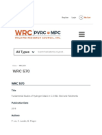 WRC 570 Studies H2 Attack in C-0.5Mo+Weldments Abstract Liu Lundin Prager $225