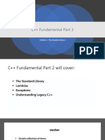C++ Fundamental Part 2 (Module1)
