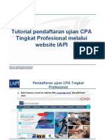 96-Tutorial Pendaftaran Ujian Cpa Tingkat Profesional PDF