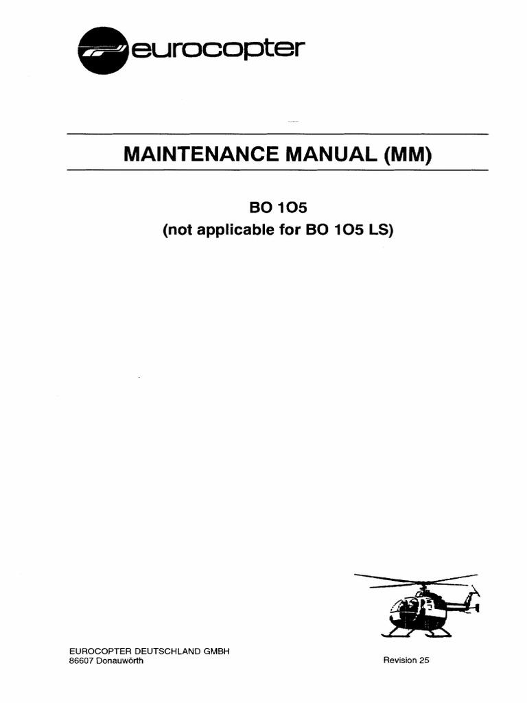 01-mm-bo105-maintenance-manual-aeronaves-pdf-pdf-helicopter