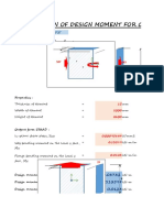 Computation of Design Moment For Girder Using Plate Analysis