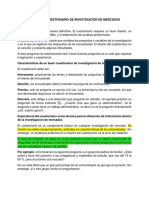 Cómo Diseñar Un Cuestionario de Investigación de Mercados