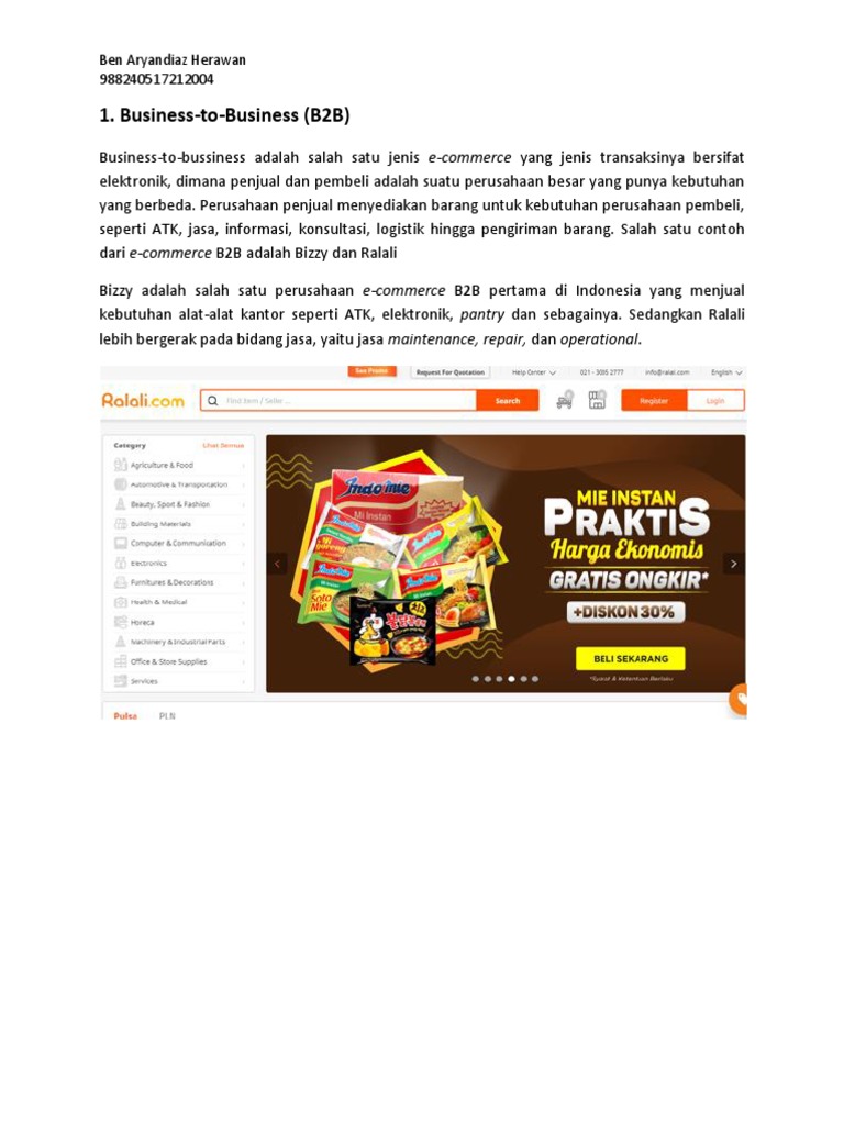 Contoh Perusahaan E Commerce Di Indonesia - Simak Gambar 