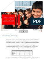 Informe Cualitativo Reforma Educación