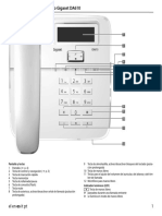 Manual de Telefono Gigaset DA610 PDF