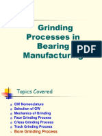 Grinding Processes in Bearing Manufacturing: Bore Grinding Fundamentals