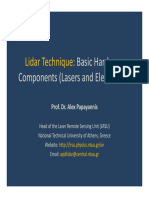 Lidar Hardware Alex Papayannis Basics May 2016