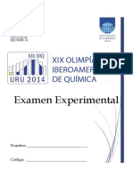 Matemáticas y Olimpiadas - Examen Experimental 19a OIbQ 2014