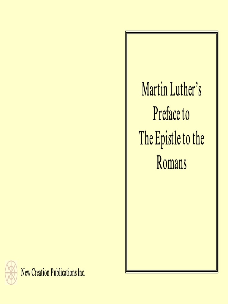 295 Luther Romans | PDF | Epistle To The Romans | Sola Fide