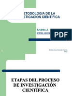 Etapas Del Proceso de Investigacion Cientifica para Taller D