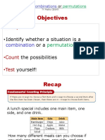 Permutations and Combinations