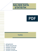 Analisis Data Statistik