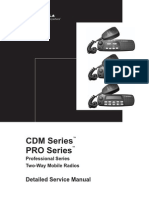 CDM Series PRO Series: Detailed Service Manual