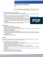 Dimensionamento de circuitos elétricos segundo NBR 5410