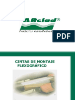 Cintas de Montaje Flexografico