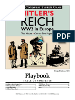 Hitler's Reich GMT Games Playbook