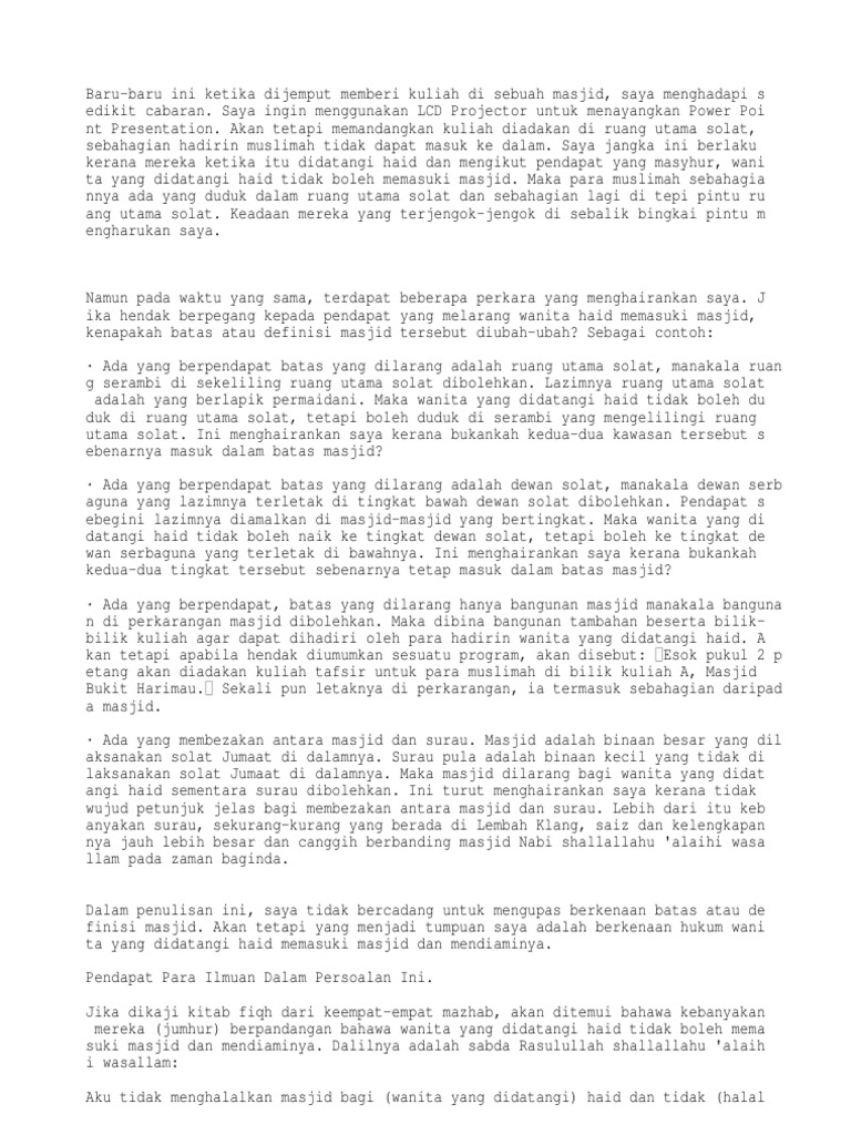 Hukum Haid Pdf