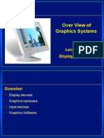 Over View of Graphics Systems: Display Devices