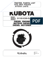 Kubota Engine D1105