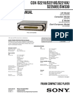 Sony cdx-s2210-s-x S2250ee sw330 Ver-1.3 SM PDF
