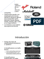 AMPLIFICADORES DE AUDIO