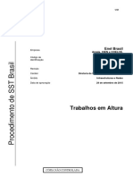 PSTBr003 Trabalhos em Altura