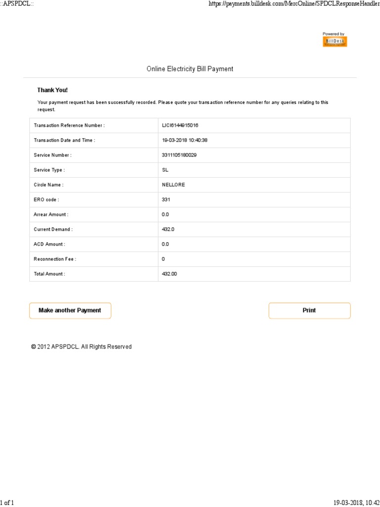 Elec Bill 1