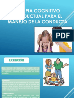 Terapia Cognitivo Conductual