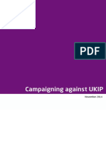 Campaigning against UKIP in your constituency