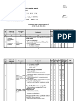 Planificare Calendaristică DOCUMENTAŢIA TEHNICĂ