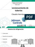 Dimensionamiento de Tuberías en Refrigeracion Industrial