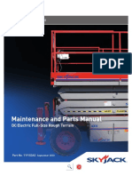 Maintenance and Parts Manual: DC Electric Full-Size Rough Terrain