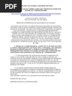 TAC COM MPSP EM 2003 BANCOOP