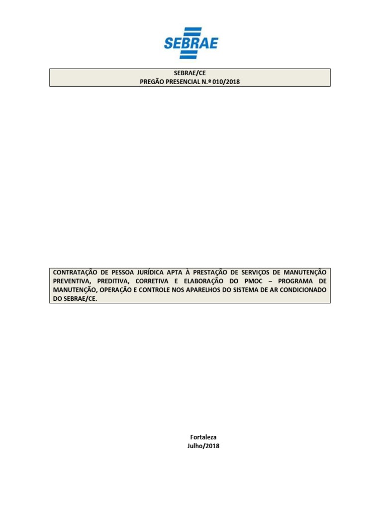 Sebrae - Você sabe o que é empate ficto? O empate ficto é