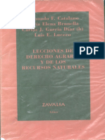 Lecciones de Derecho Agrario y de los Recursos Naturales - Edmundo Catalano.pdf