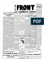 LE FRONT:  Discorso Di Pontinia - 28 Dicembre 1935