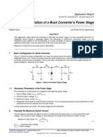 Basic Calculation of a Buck Converter's Power Stage