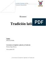 Resumen Tradición Latina