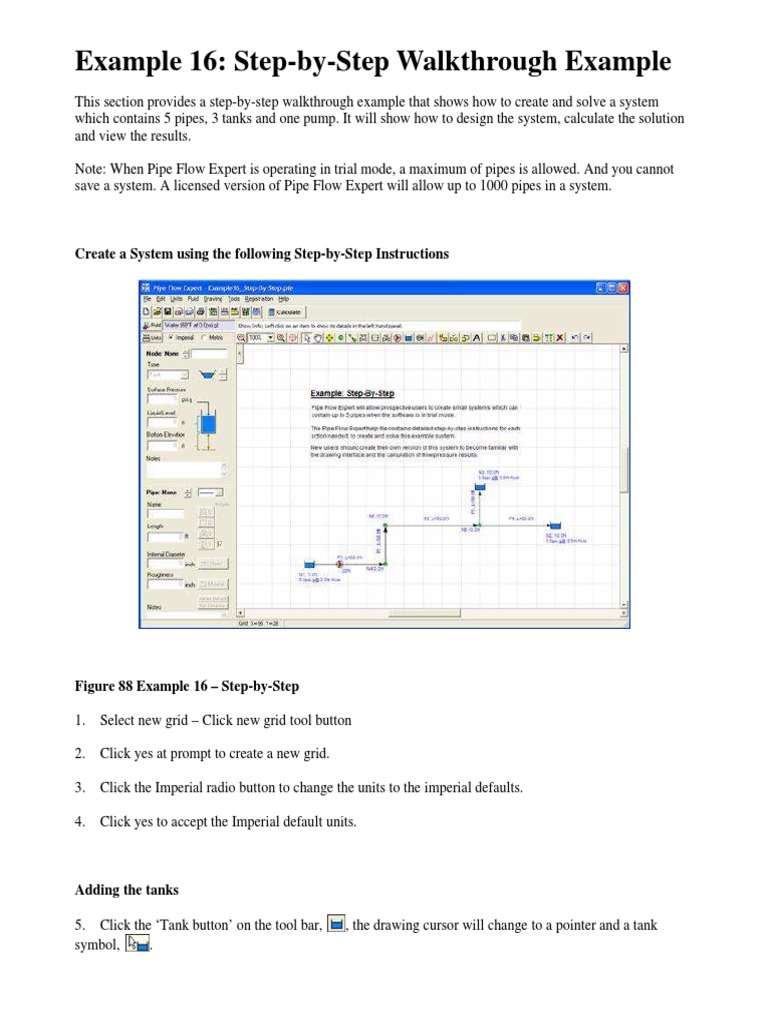 Example 16 - Step-By-Step Walkthrough Example | PDF | Pipe (Fluid ...