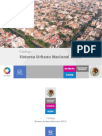 Catalogo Sistema Urbano Nacional 2012