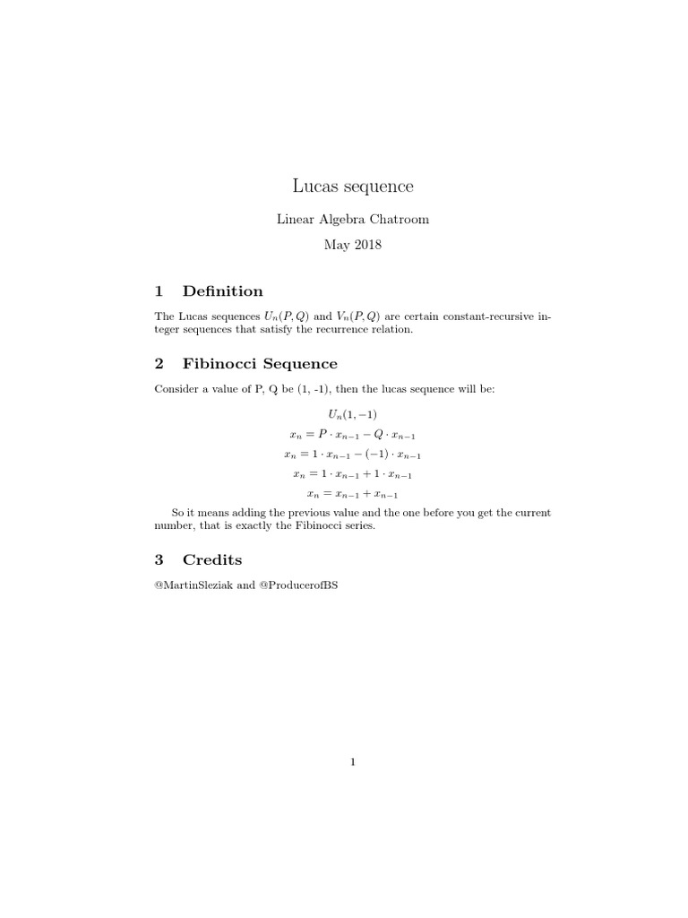Exploring the Relationship Between Lucas Sequences and the Fibonacci