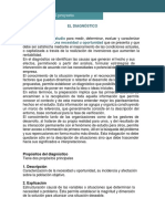 Diagnostico Para Formular Proyecto